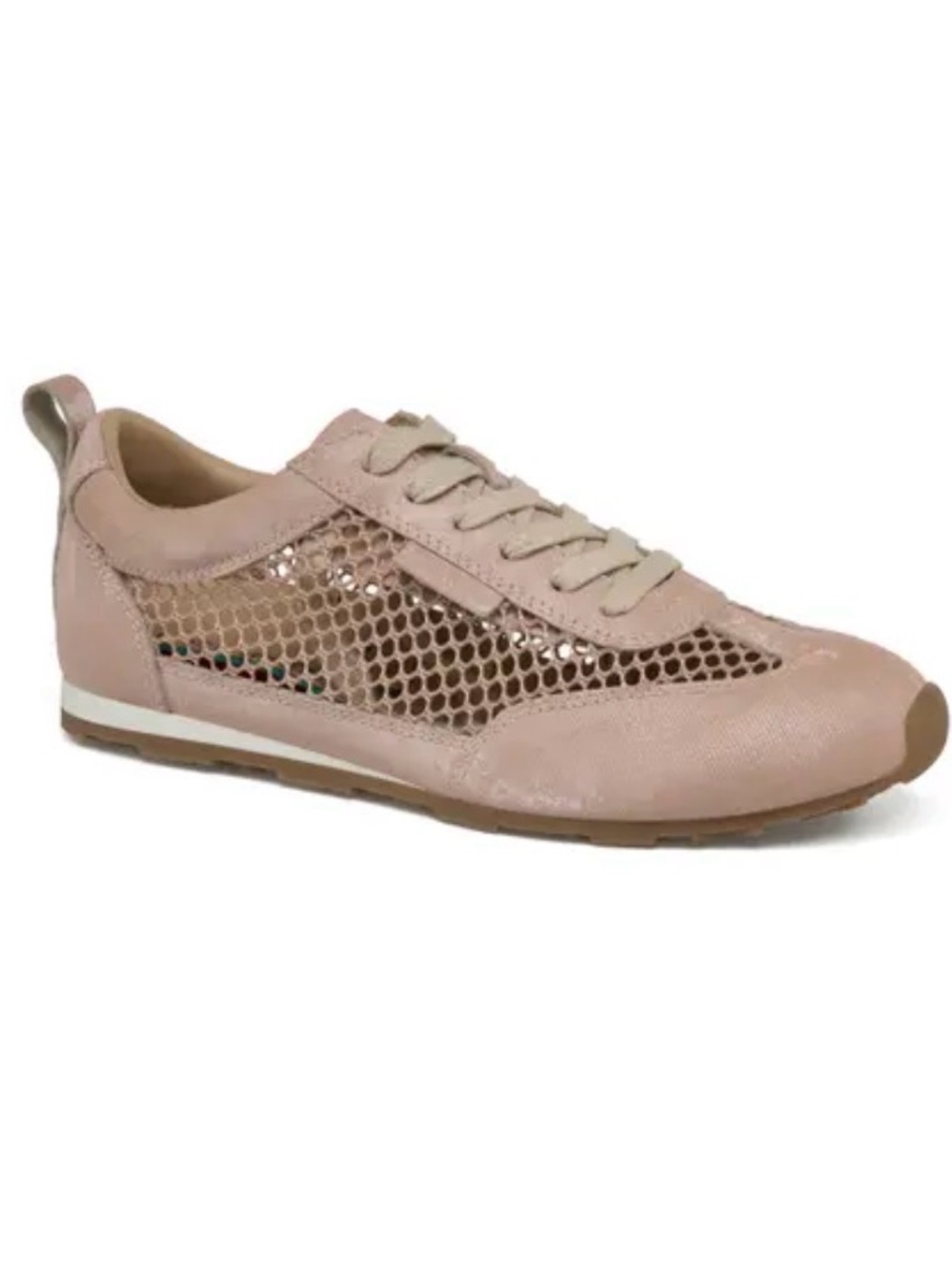 NWOT JSlides Women's Blush Mesh Lace-Up Sneaker